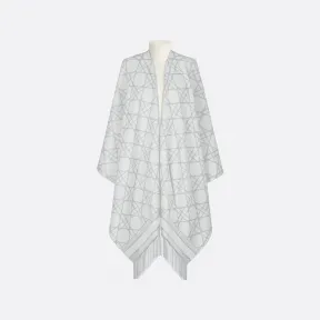 迪奥/Dior D-Cannage 披风 灰色山羊绒 21CAN370I006_C810_TU