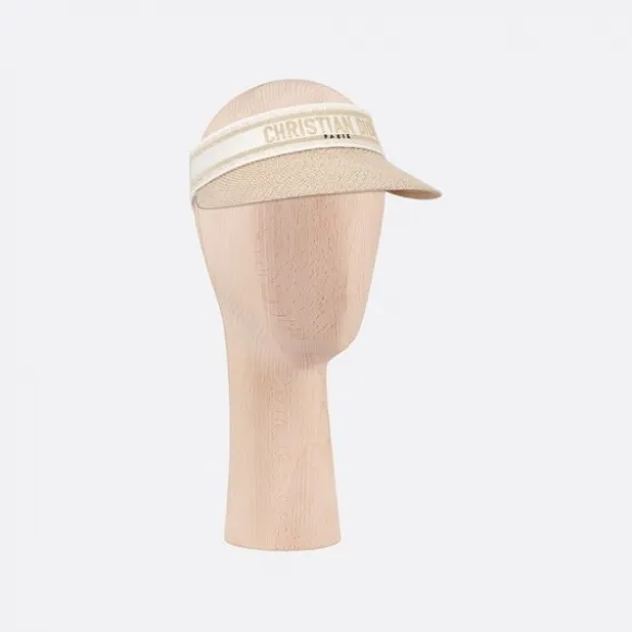 迪奥/Dior D-Natural 遮阳帽 金色草编 22DNA978G157_CO90_TU