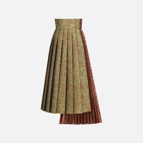 迪奥/Dior 不对称半裙 多色科技面料 Dior Brocart 图案 251J47A2641_X9820