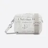 迪奥/Dior 粒面牛皮革 DIOR AND DANIEL ARSHAM 钱包搭配肩带和报纸印花 2ARBC119YWL-H51E