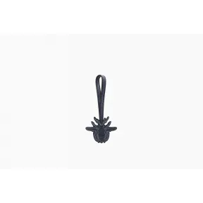 迪奥/Dior 海蓝色粒面触感小牛皮 蜜蜂 钥匙扣 2CHKH094YFZ H00B