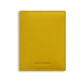迪奥/Dior 阳光黄色皮革卡套 2DSCH025TAB_H201