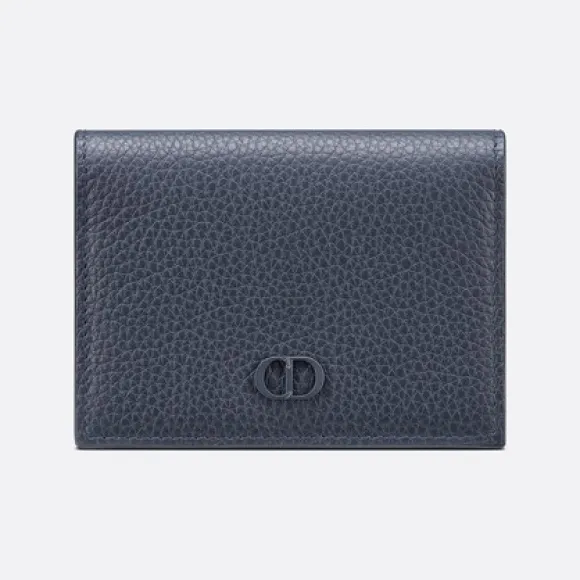 迪奥/Dior 名片夹 海军蓝色粒面牛皮革“CD Icon”标志 2ESCH136CDI_H10B_TU