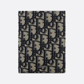 迪奥/Dior 护照套 米色和黑色 Oblique 印花 2ESPH012YSE_H05E_TU