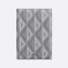 迪奥/Dior 护照套 迪奥灰帆布 CD Diamond 图案 2ESPH016DCO_H42E_TU