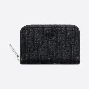 迪奥/Dior Dior Oblique拉链卡套 2OBCH077YSE-H00N