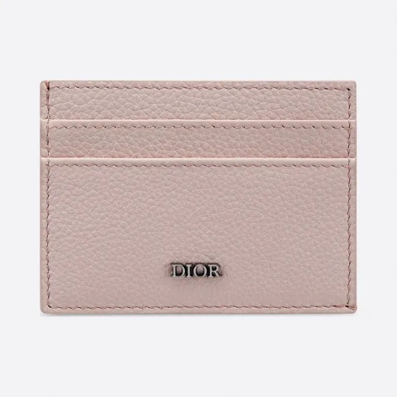 迪奥/Dior 淡粉色牛皮革卡夹 2PUCH089YUZ-H00P