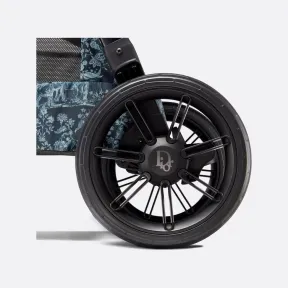 迪奥/Dior 摇篮和婴儿车组合 海军蓝色防水效果帆布茹伊印花 2SBL51COM2_Y33I_TU