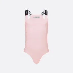 迪奥/Dior 儿童连体衣 胭脂粉色平纹针织科技面料 2WBD13BODD_Y324_T04A