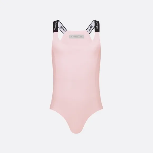 迪奥/Dior 儿童连体衣 胭脂粉色平纹针织科技面料 2WBD13BODD_Y324_T04A
