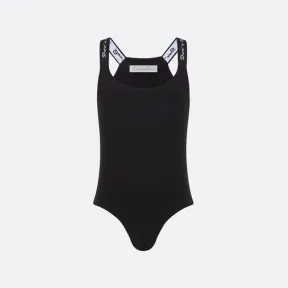 迪奥/Dior 儿童连体衣 黑色平纹针织科技面料 2WBD13BODD_Y900_T04A
