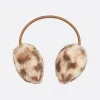 迪奥/Dior 儿童耳罩 人造毛皮豹纹 2WBM1SHACF_Y13E_TU