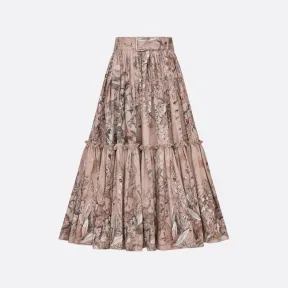 迪奥/Dior 腰带半身中长裙 312J36A3570-X4810