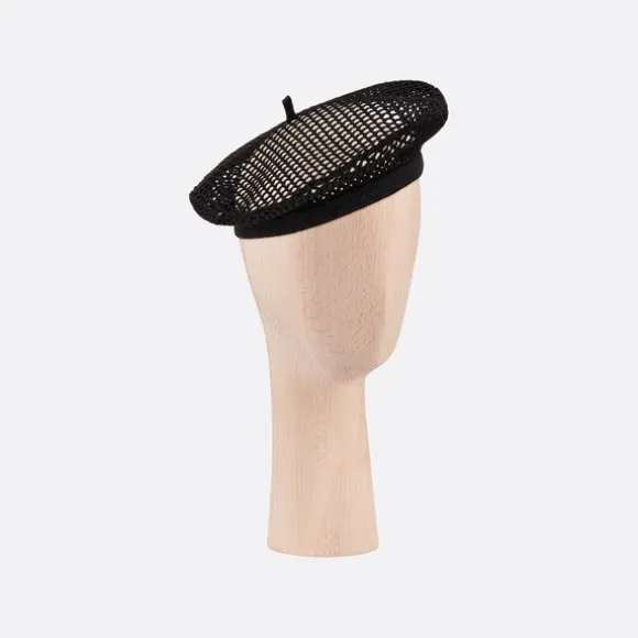 迪奥/Dior Dior Arty 网眼织物贝雷帽 黑色科技面料 31RAF910A150_C900_T56