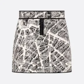 迪奥/Dior 迷你裙 324J11AM505-X0930