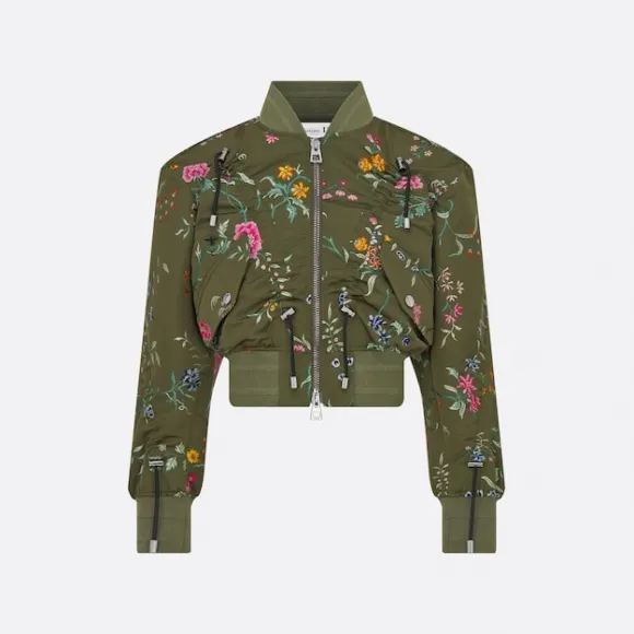 迪奥/Dior 短款飞行员夹克衫 327C28A2700-X6841