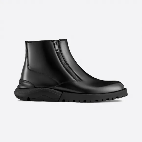 迪奥/Dior 黑色抛光牛皮革靴子 3BO229YOC-H900