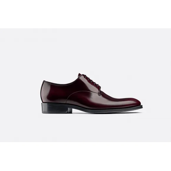 迪奥/Dior 棕色磨砂小牛皮德比皮鞋  3DE262YDA H700