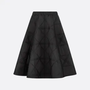 迪奥/Dior 儿童半裙 黑色科技帆布超大藤格纹 3SBM11SKTK_Y900_T04A