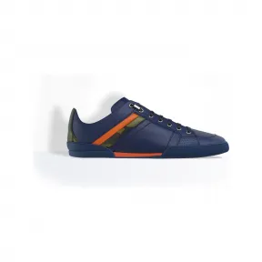 迪奥/Dior 蓝色和橙色皮革跑鞋 3SN002XDD_H566