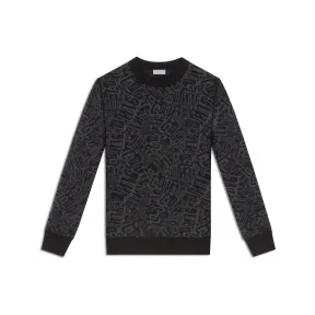 迪奥/Dior 全提花 黑色羊毛 663M638ZT615_C985