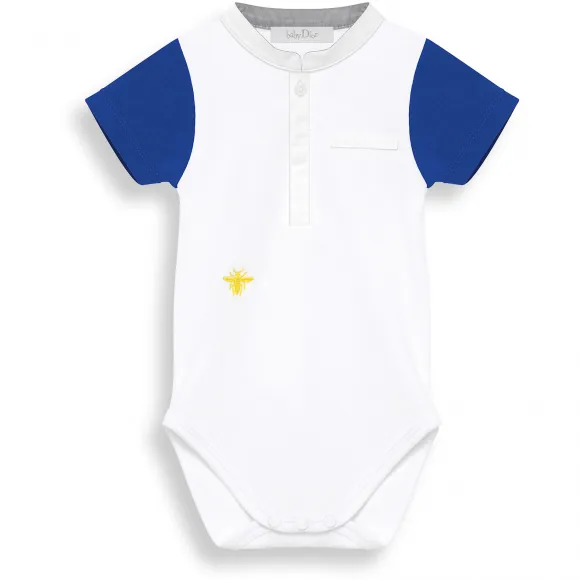 迪奥/Dior 纯棉针织短袖连身衣 7ABM43BODB Y28B