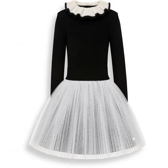 迪奥/Dior 刺绣针织长袖连衣裙 7HBM14DRSJ Y93F