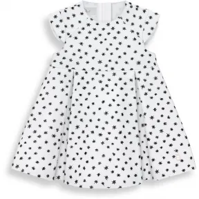 迪奥/Dior 刺绣涂层弹力棉府绸星星图案连衣裙 7HBM31DRST Y22H