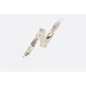 迪奥/Dior Mitzah ABCDior  J 绿色丝巾  81ABC106J600 C617