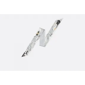 迪奥/Dior Mitzah ABCDior  L 灰白色丝巾  81ABC106L600 C028