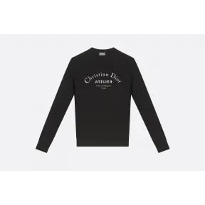 迪奥/Dior 羊毛和真丝套衫 863M657IT313 C980