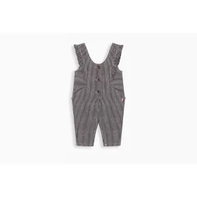 迪奥/Dior 条纹棉华达呢连身服 8EBM32OVEA Y47H