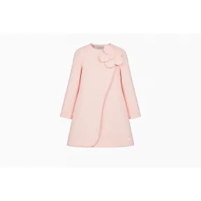 迪奥/Dior 柔粉色羊毛羊绒大衣 8HBM11COAG Y353