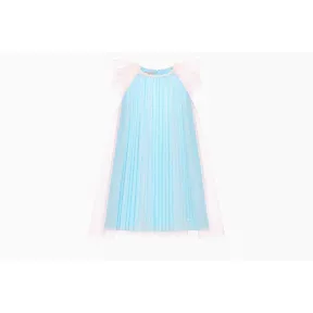 迪奥/Dior 蓝色百褶连衣裙 8HBM11DRSQ Y515