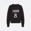 迪奥/Dior 山羊绒套衫 背部点缀“J'Adior 8”提花 924S55AM009-X9330