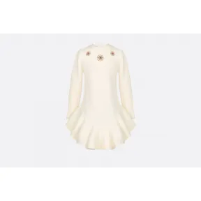 迪奥/Dior 象牙色针织连衣裙  9EBM14DRSD Y010