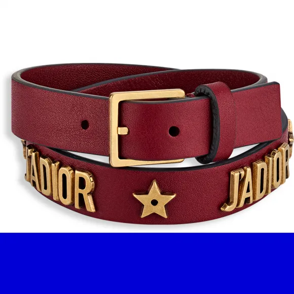 迪奥/Dior  j'adior 皮革手环 B0839ADRLE D911