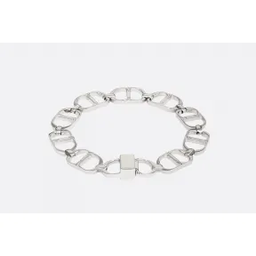 迪奥/Dior  CD ICON 银链环手链  B1002HOMST D990