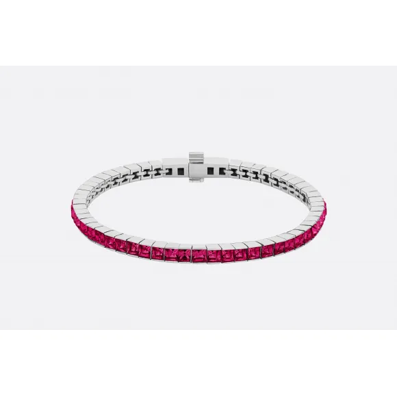 迪奥/Dior 粉红色水晶线环手链  B1012HOMMT D015