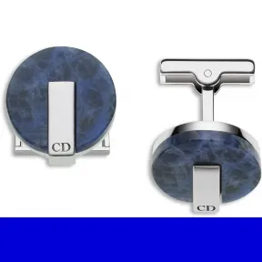 迪奥/Dior 镀铑纯银袖扣 C0085HOMGM D994