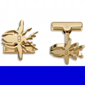 迪奥/Dior 镀金蜜蜂袖扣 C0120HOMST D300