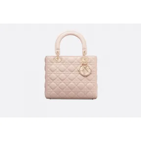 迪奥/Dior Lady Dior小羊皮手提包  CAL44550 M413