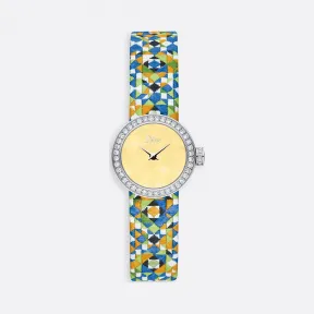 迪奥/Dior La Mini D de Dior Mosaïque腕表 直径19毫米 石英机芯 CD040110A025-0000