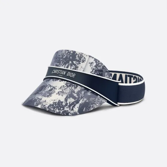 迪奥/Dior DiorClub V1U 遮阳帽 蓝色茹伊印花 CLUBV1UXT_31B4_T0