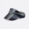 迪奥/Dior DiorClub V1U 遮阳帽 蓝色 Dior Oblique 遮阳帽面 CLUBV1UXT_31B8_T0