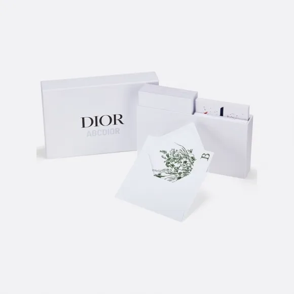 迪奥/Dior 26 件套卡片和信封套装 多色 ABCDior 图案 HYA02ABC0L_C970_TU
