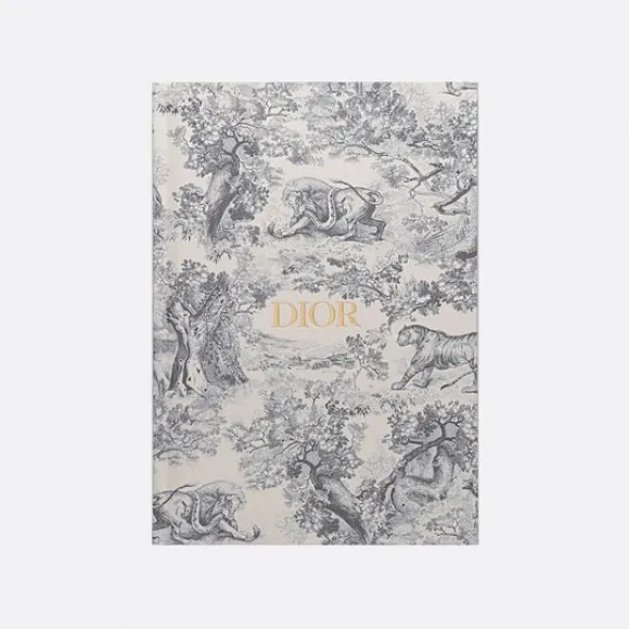 迪奥/Dior 笔记本 灰色茹伊印花 HYA02CTJ1U_C800_TU