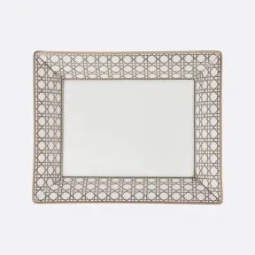 迪奥/Dior 装饰托盘 银色调藤格纹 HYC04CMP0U_C090_TU