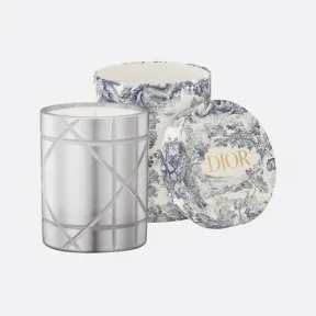 迪奥/Dior 铃兰香氛蜡烛 银色调藤格纹 HYF01BCA0U_C090_TU