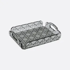 迪奥/Dior 迷你托盘 煤灰色藤格纹 HYG01PCG4U_C840_TU